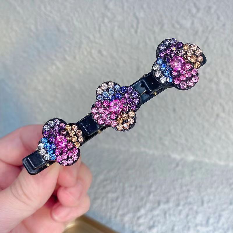 Josée | Hårbøjle Blomst Strass Elegant