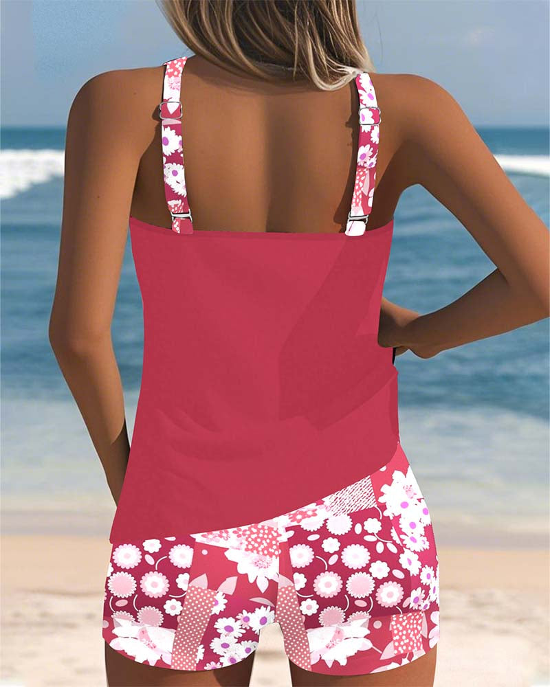 Samira | Ensemble Strand Frau - Blumenstil