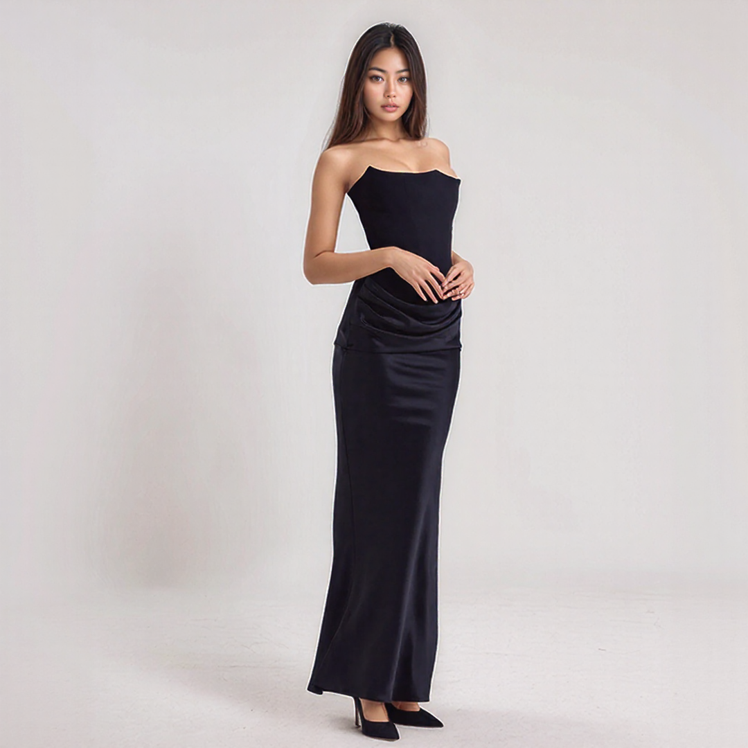 Fadel | Elegante Korsettkleid – Maximale Länge und raffinierter Stil