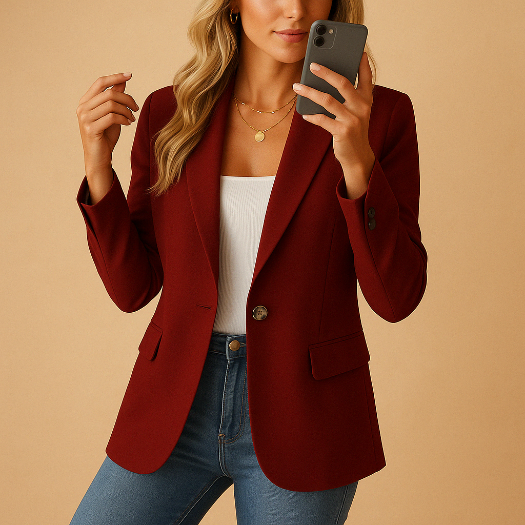 Xilena | Getailleerde Blazer Jas Voor Vrouwen