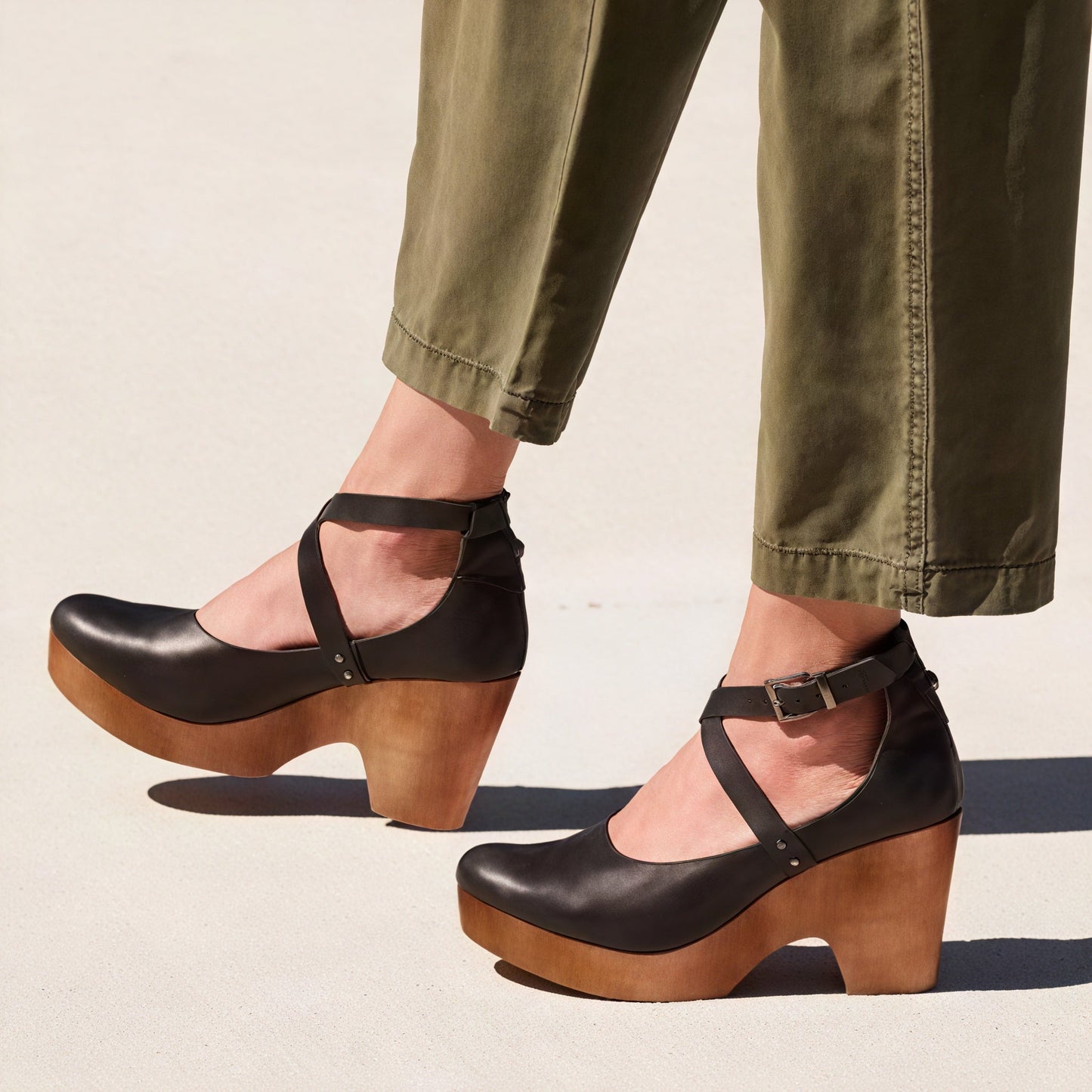 Sarah | Sandalen mit breitem Absatz – Stabilität und trendiger Look