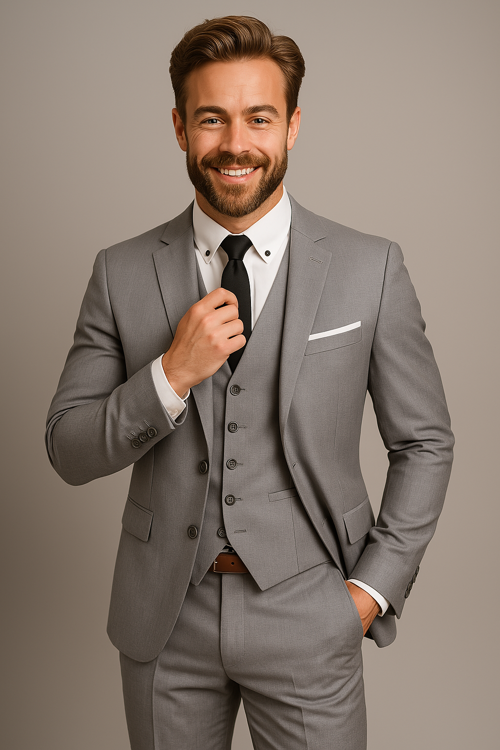 Emory | Herre Kostume Tre-delt Slim Fit Elegant