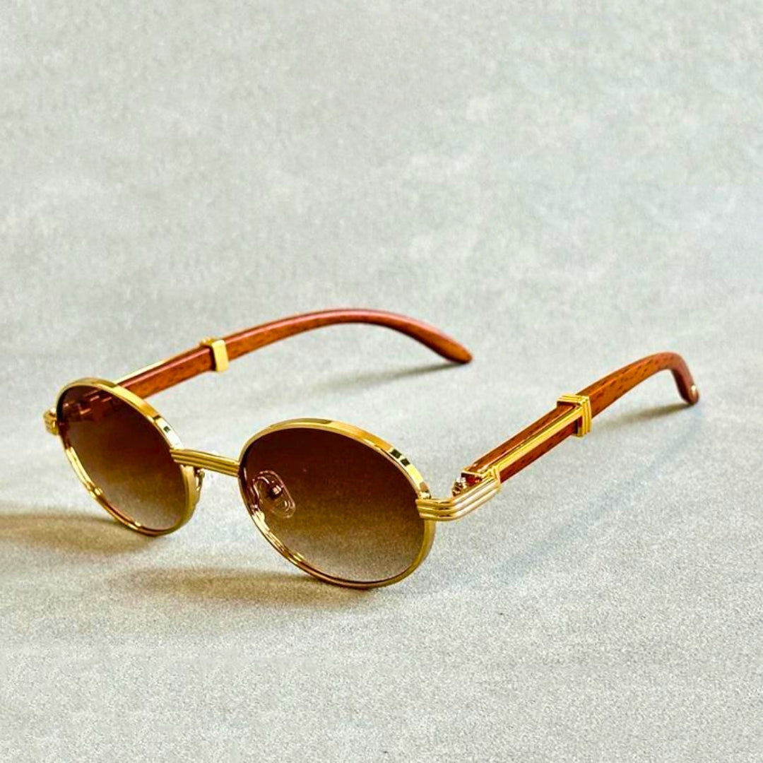 Perrine | Retro Chic Solglasögon – UV-skydd och unik stil