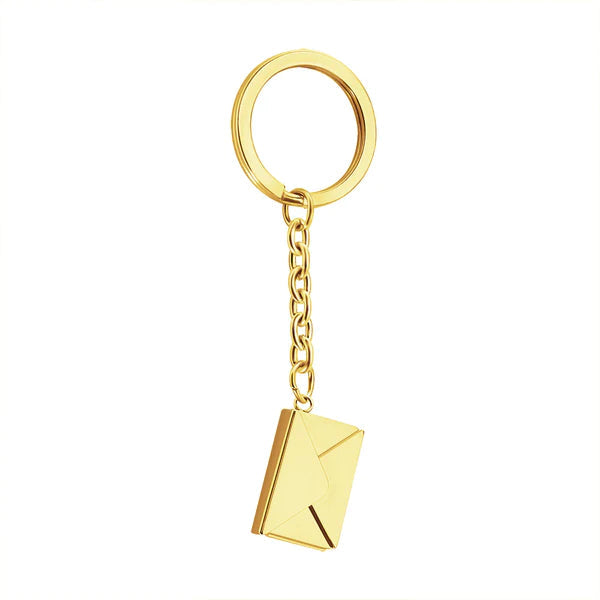 Léna | Secret Letter Jewel – Necklace or Keychain