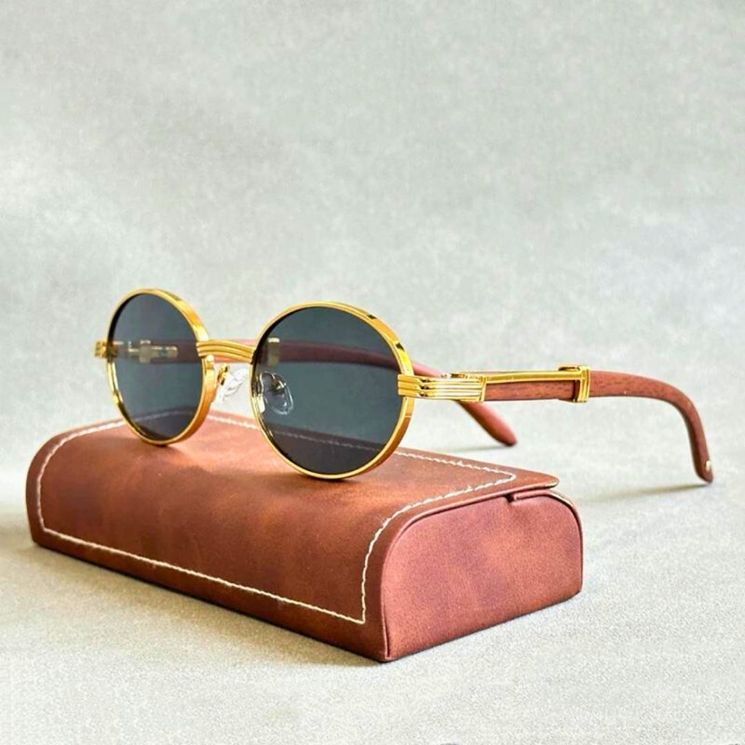 Perrine | Retro Chic Solglasögon – UV-skydd och unik stil