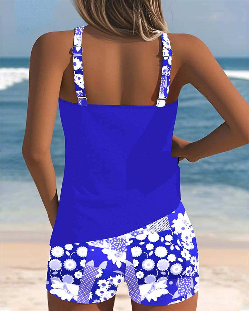 Samira | Ensemble Strand Frau - Blumenstil