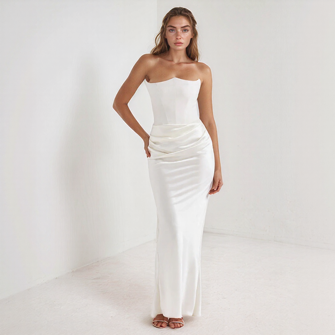 Fadel | Elegante Korsettkleid – Maximale Länge und raffinierter Stil