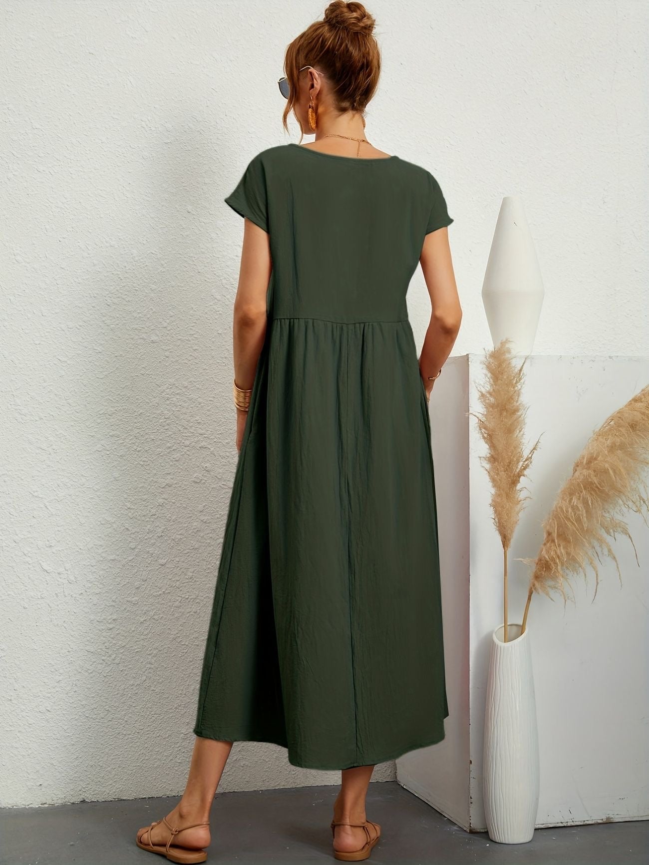 Elsa | Lang Kjole Dame For En Avslappet Eleganse