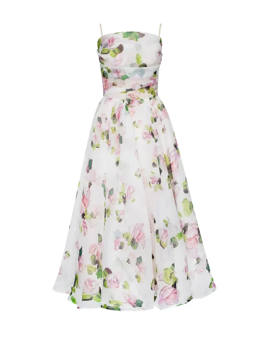 Hanaé | Rochie Midi – Croială Structurată Și Eleganță Afirmată 