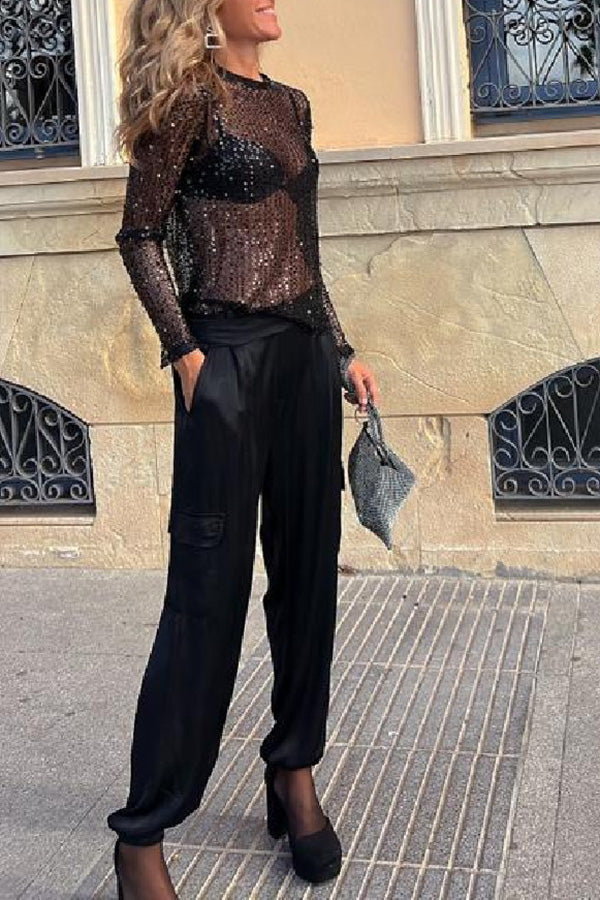 Maylis | Alto Elegante A Paillettes 