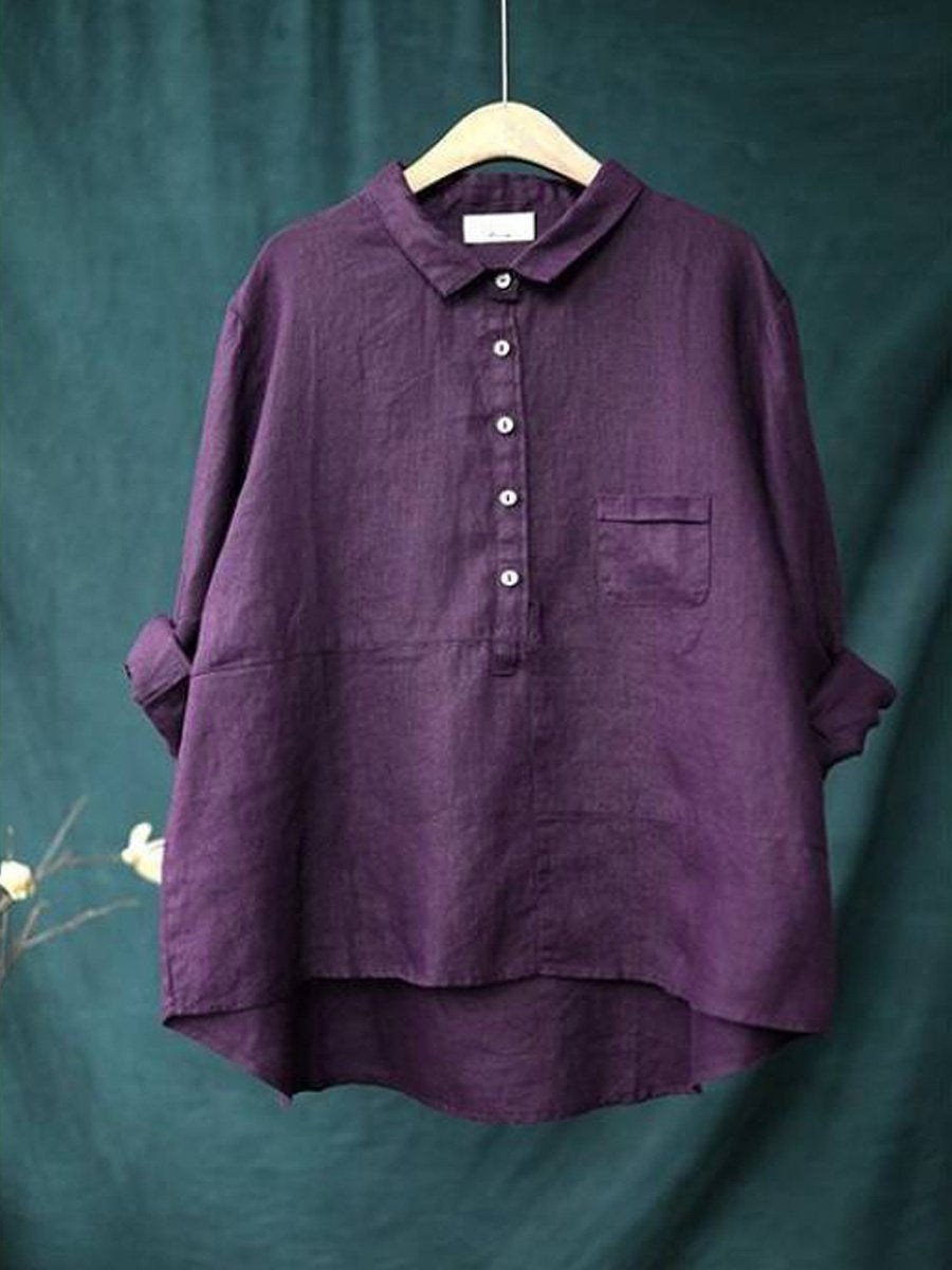 Iris | Camicia Donna A Maniche Lunghe – Eleganza Informale 