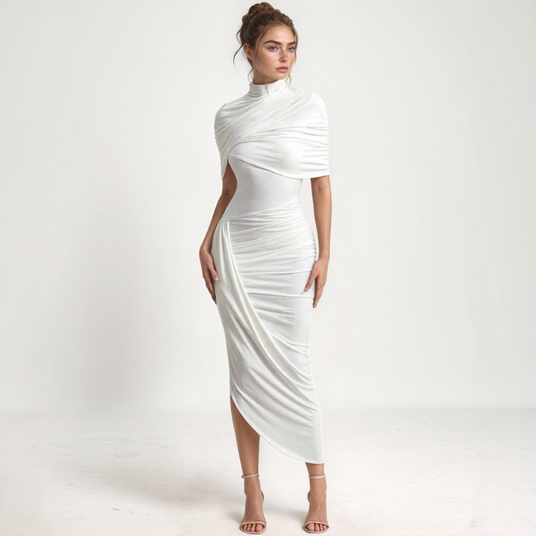 Gloria | Sommer Midi Kjole – Flatterende Snit Og Let Stil 