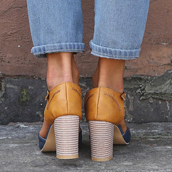 Clara | Pantofi cu Toc – Confort și Stil Retro 