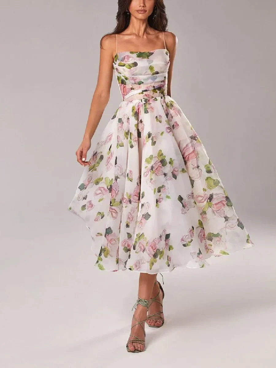 Hanaé | Rochie Midi – Croială Structurată Și Eleganță Afirmată 