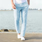 Walid | Pantalon Long Et Léger À Taille Élastique