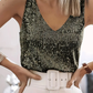 Miléna | Top ohne Ärmel mit Pailletten 
