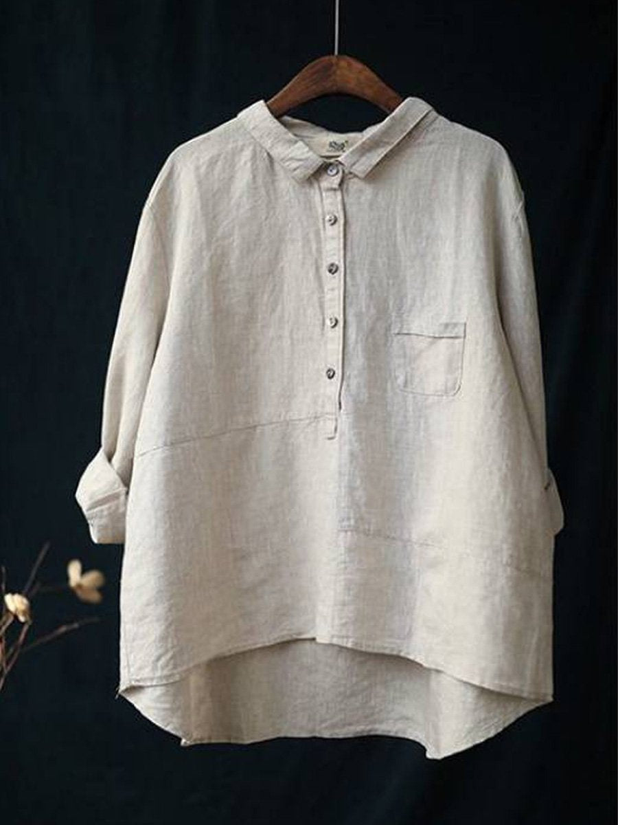 Iris | Camicia Donna A Maniche Lunghe – Eleganza Informale 