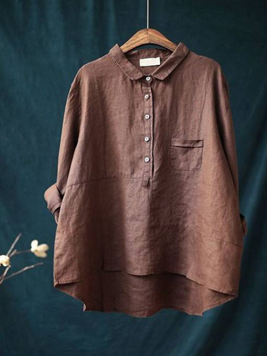 Iris | Camicia Donna A Maniche Lunghe – Eleganza Informale 
