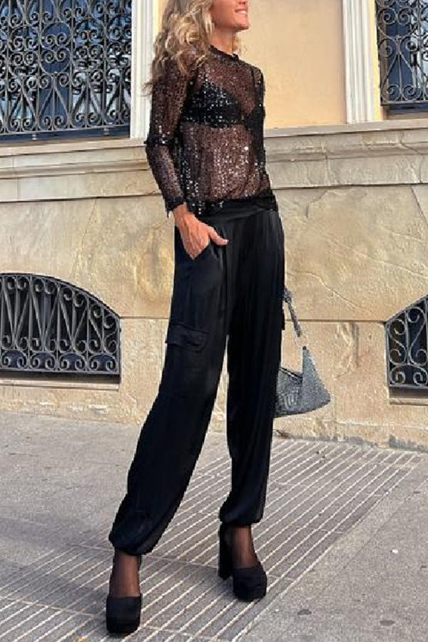 Maylis | Alto Elegante A Paillettes 