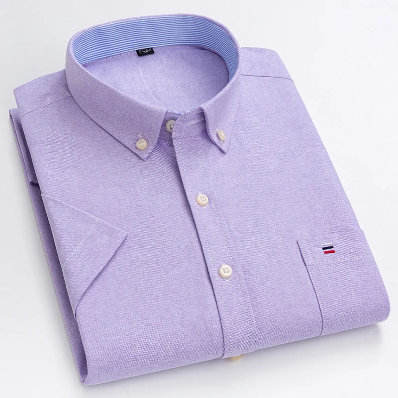 Merlin | Camisa Casual y Elegante de Manga Corta 