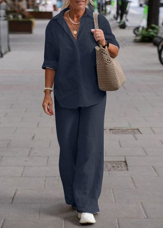 Léana | Chic Casual Set – Pure Lines And Guaranteed Comfort 