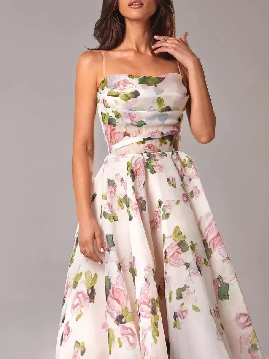 Hanaé | Rochie Midi – Croială Structurată Și Eleganță Afirmată 