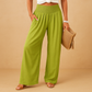 Gwenaëlle | Pantalon Large Taille Haute Et Style Décontracté