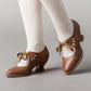 Margaux | Pantofi cu Toc Mic – Atitudine Vintage pentru un Aspect Unic 