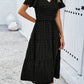 Sophie | Chic Bohemian Dress with Short Sleeves 
