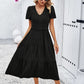 Sophie | Chic Bohemian Dress with Short Sleeves 