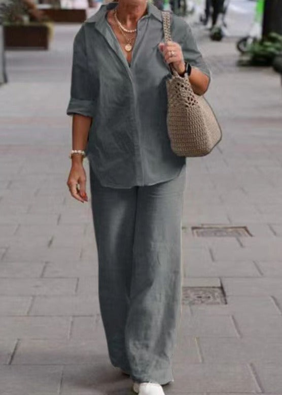 Léana | Chic Casual Set – Pure Lines And Guaranteed Comfort 
