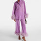 Oceana | Women's Set – Feather Detail and Trendy Style 