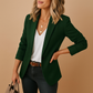 Élise | Blazer i färg med lång och elegant skärning 