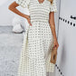 Sophie | Chic Bohemian Dress with Short Sleeves 