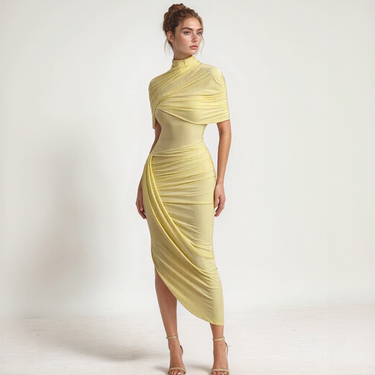 Gloria | Rochie Midi Estivală – Croi Flattering și Stil Ușor 