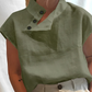 Nour | Blusa Mujer Manga Corta Con Cuello Alto 