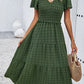 Sophie | Chic Bohemian Dress with Short Sleeves 