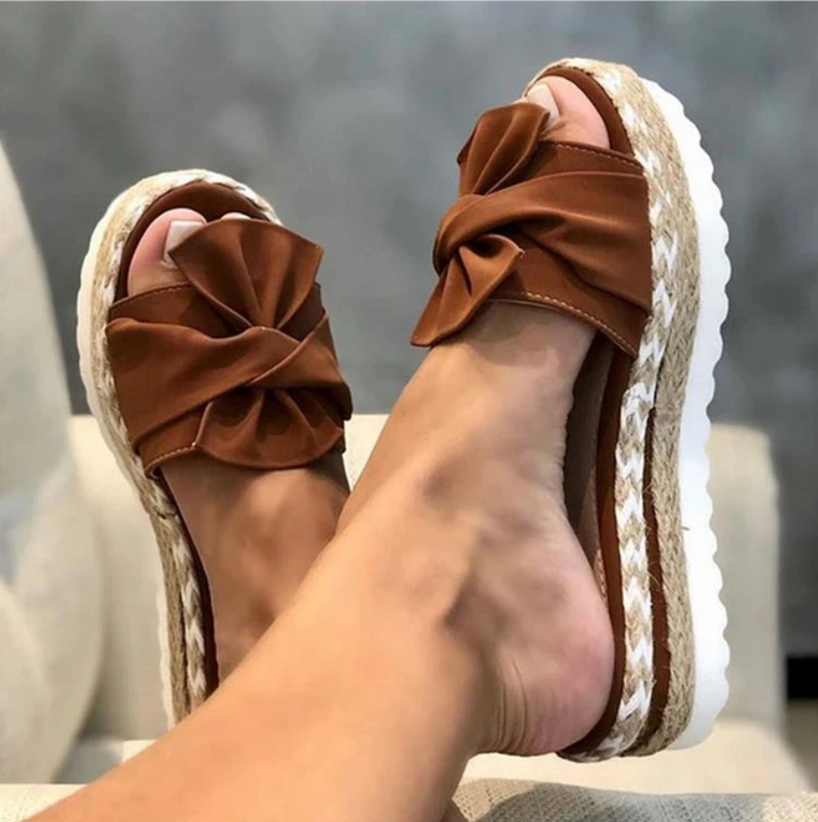 Malvina | Sandaler med knut och perfekt stöd 