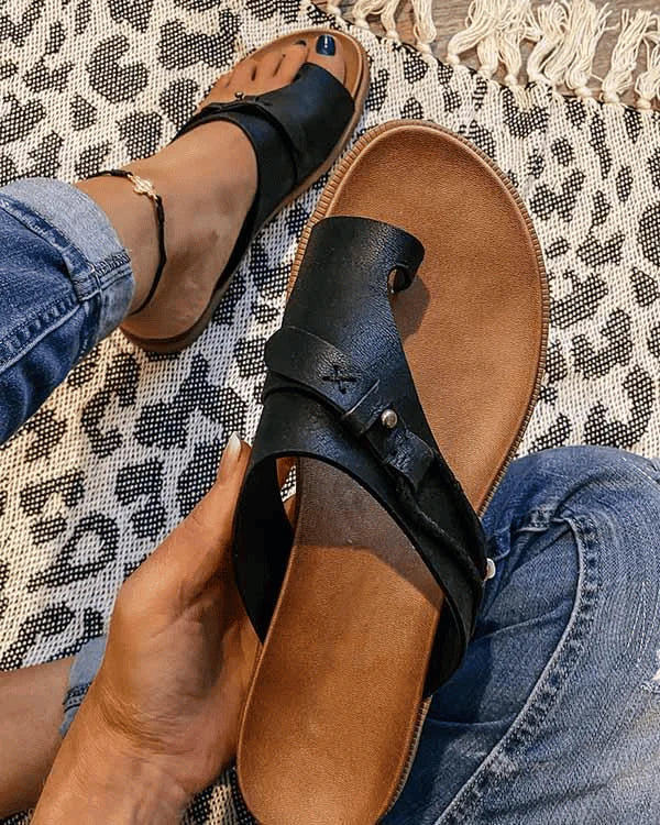 Cloé | Sandalias de Verano para Mujer – Diseño Cruzado y Elegante 