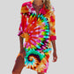 Olivia | Vestido Botonado de Verano con Mangas Largas 