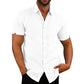 Émile | Chemise Casual Chic – Manches Courtes & Col Classique