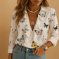 Honorine | Bluse mit Rüschen und femininem Ausschnitt 