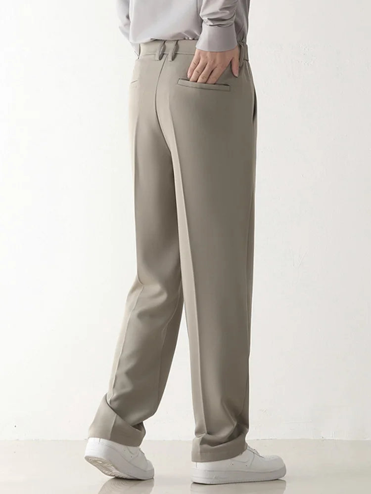 Georges | Pantaloni da Costume Casual – Tessuto Leggero e Finitura Classica 