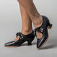 Margaux | Pantofi cu Toc Mic – Atitudine Vintage pentru un Aspect Unic 