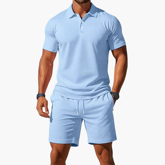Albert | Helt Klädd – Polo Och Shorts För Dagligt Komfort 