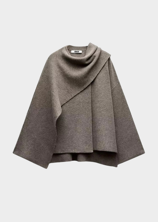 Fernande | Luxusný plášť s kapucňou – Nadčasová a rafinovaná elegancia 