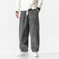 Théo | Pantalon Japonais En Tissu Côtelé