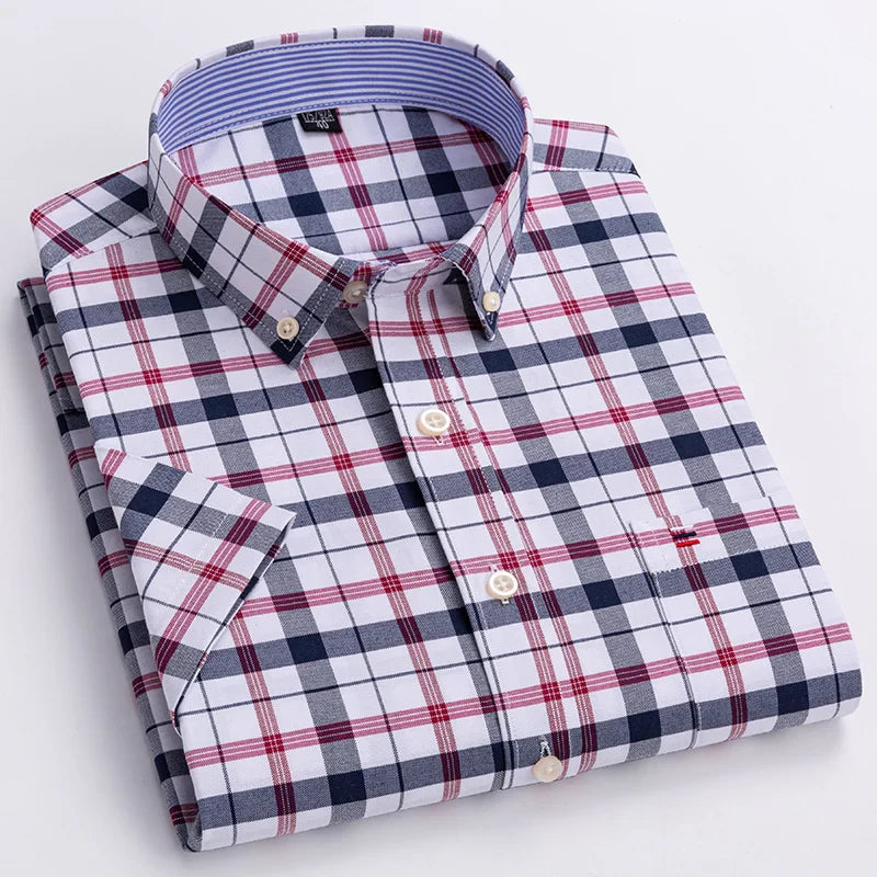 Merlin | Camisa Casual y Elegante de Manga Corta 