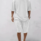 Adrien|Souprava oversized trička a šortek pro pohodlný a stylový vzhled 