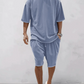 Adrien|Souprava oversized trička a šortek pro pohodlný a stylový vzhled 